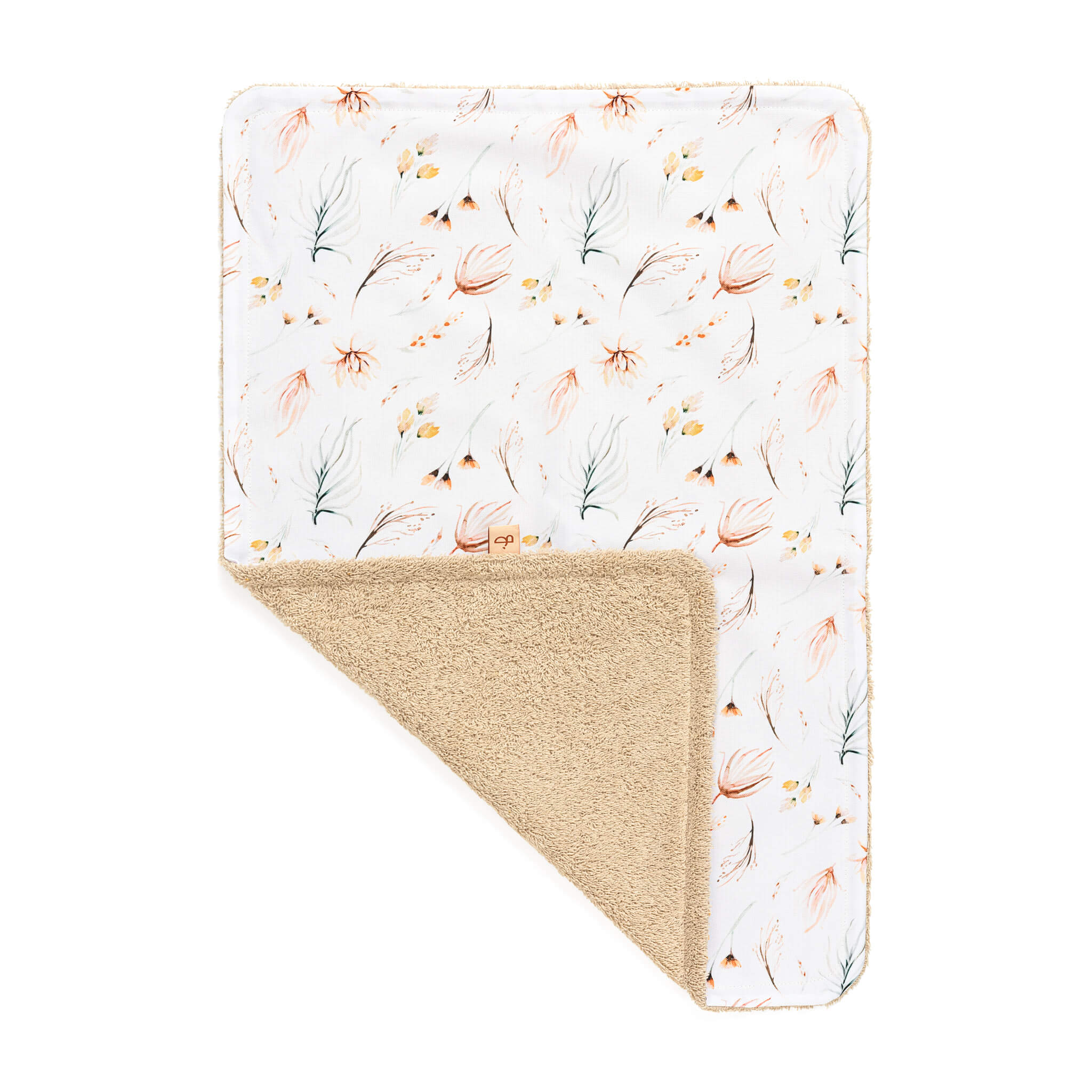 Portable changing pad - Wildflowers