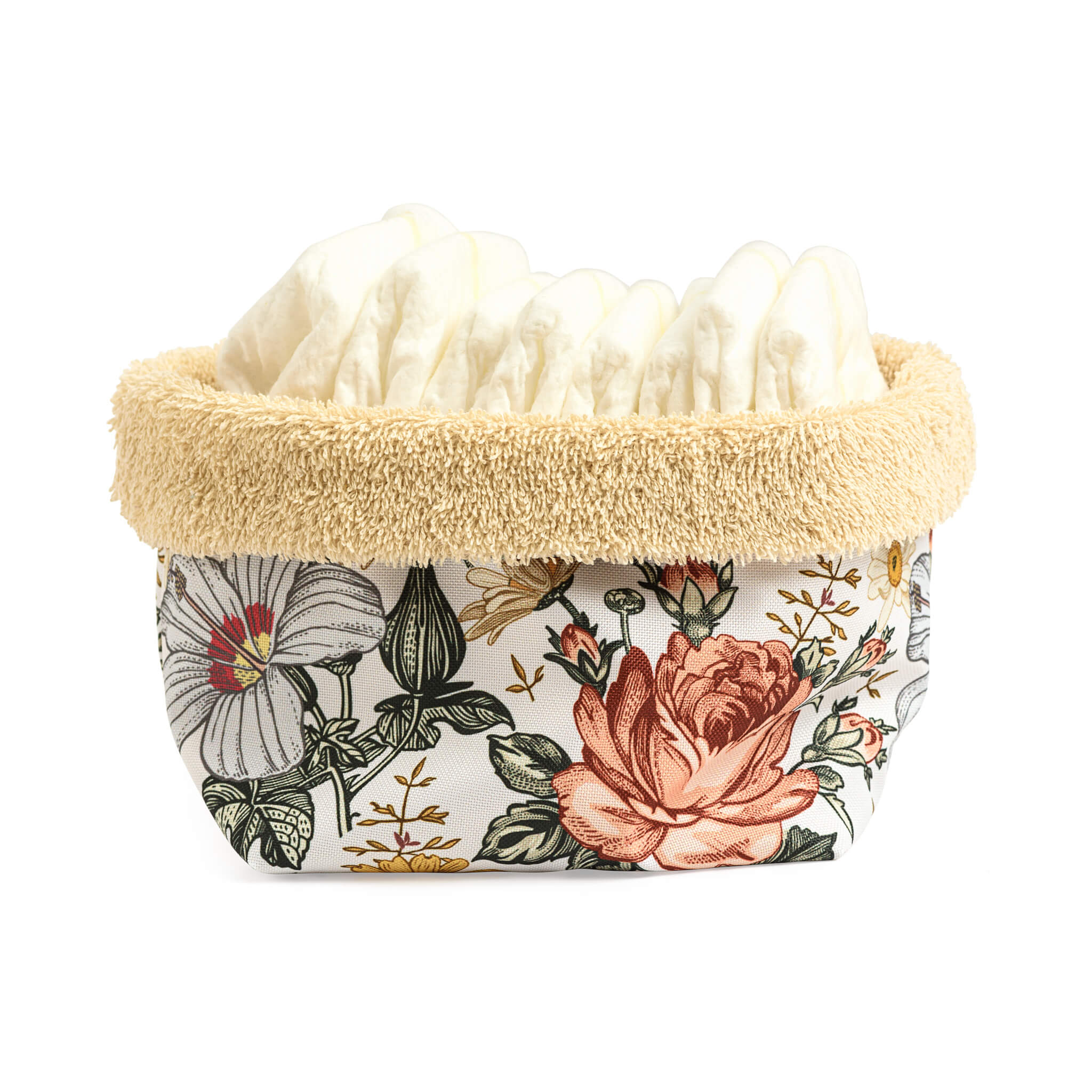 Storage basket - Vintage Flowers