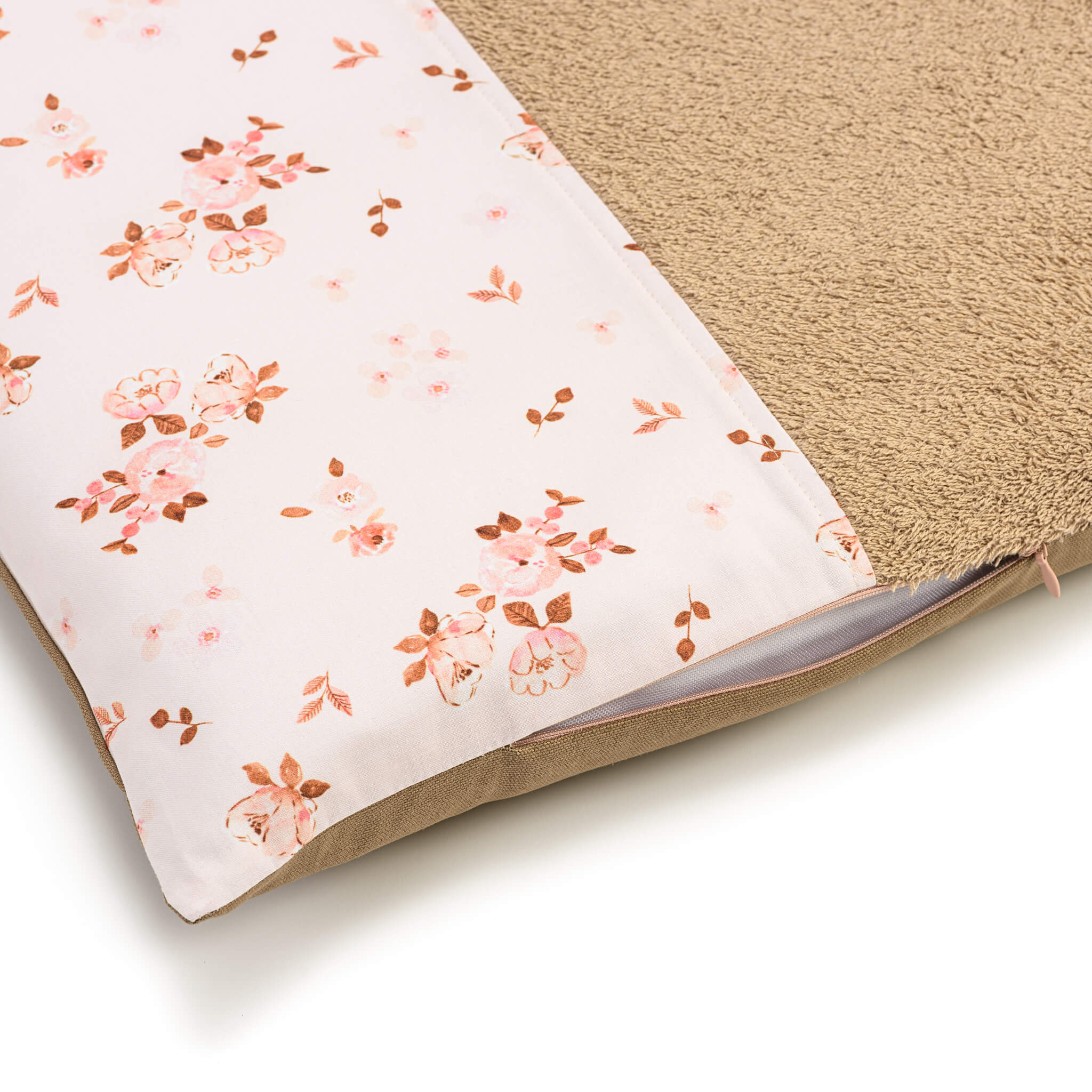 Changing pad with cover - Apple Blossom