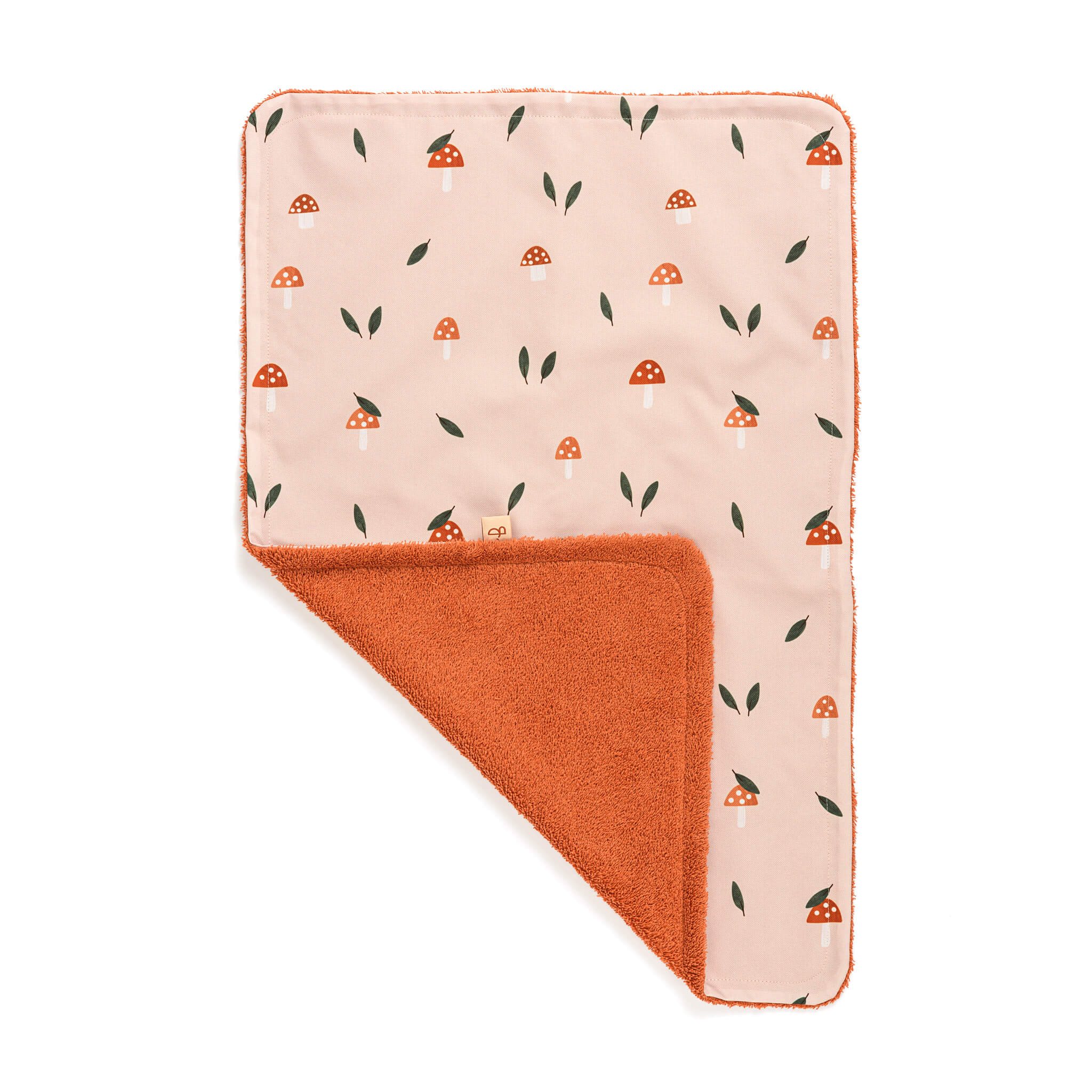 Portable changing pad - Mushrooms