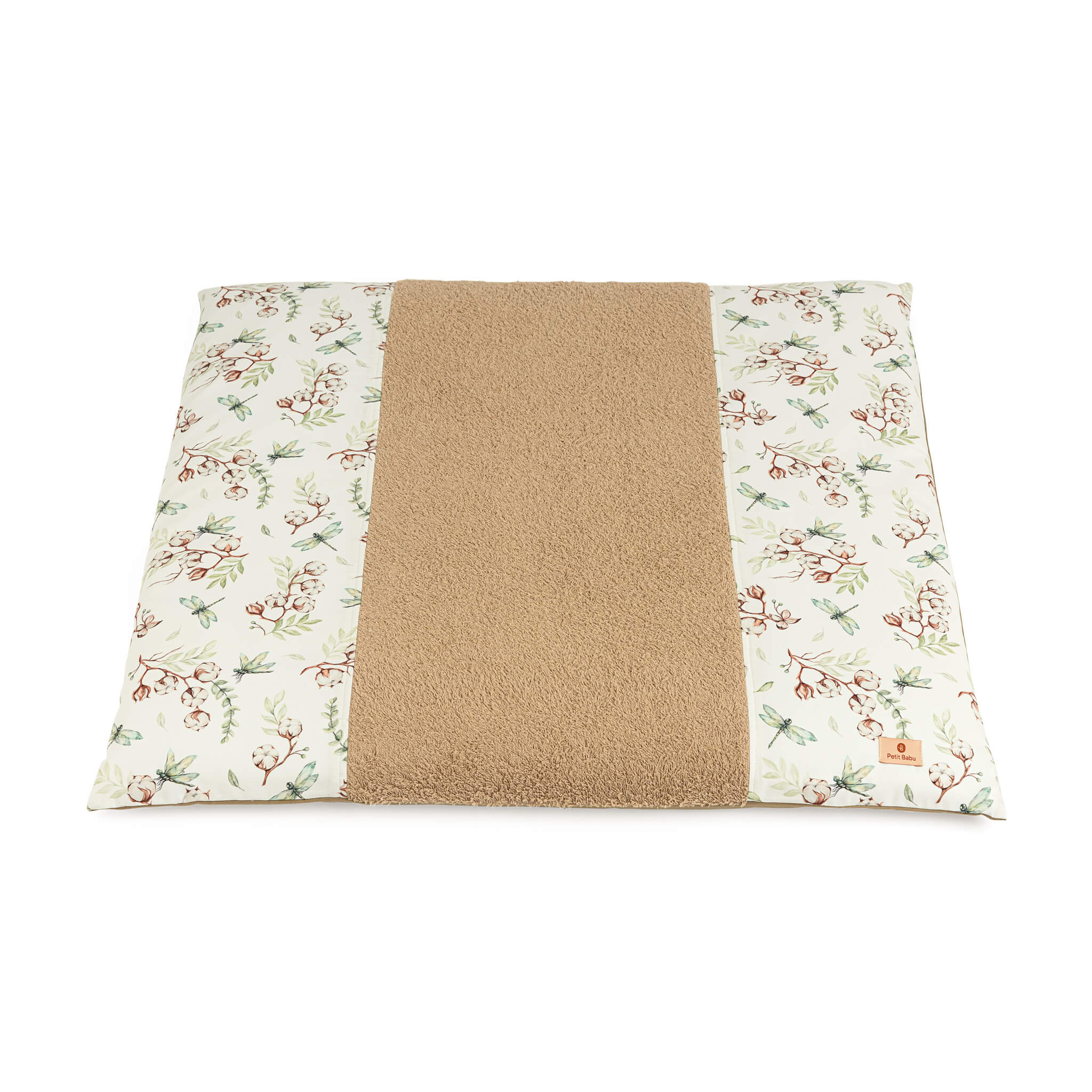 Changing pad with cover - Dragonfly brown