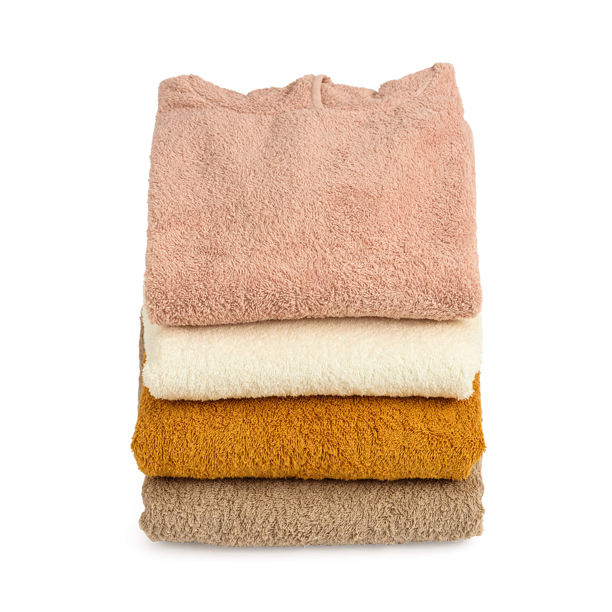 Poncho towel - brown