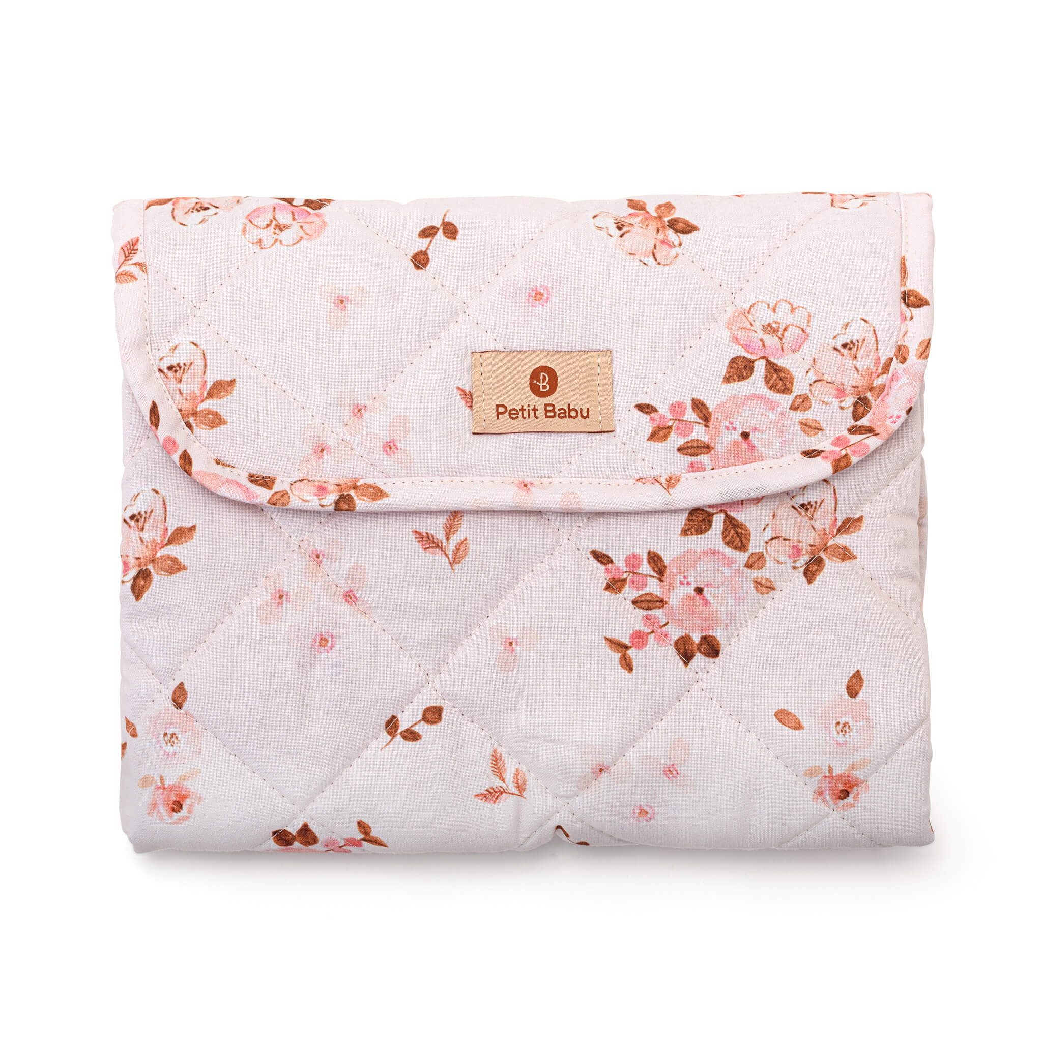 Travel changing mat - Apple Blossom