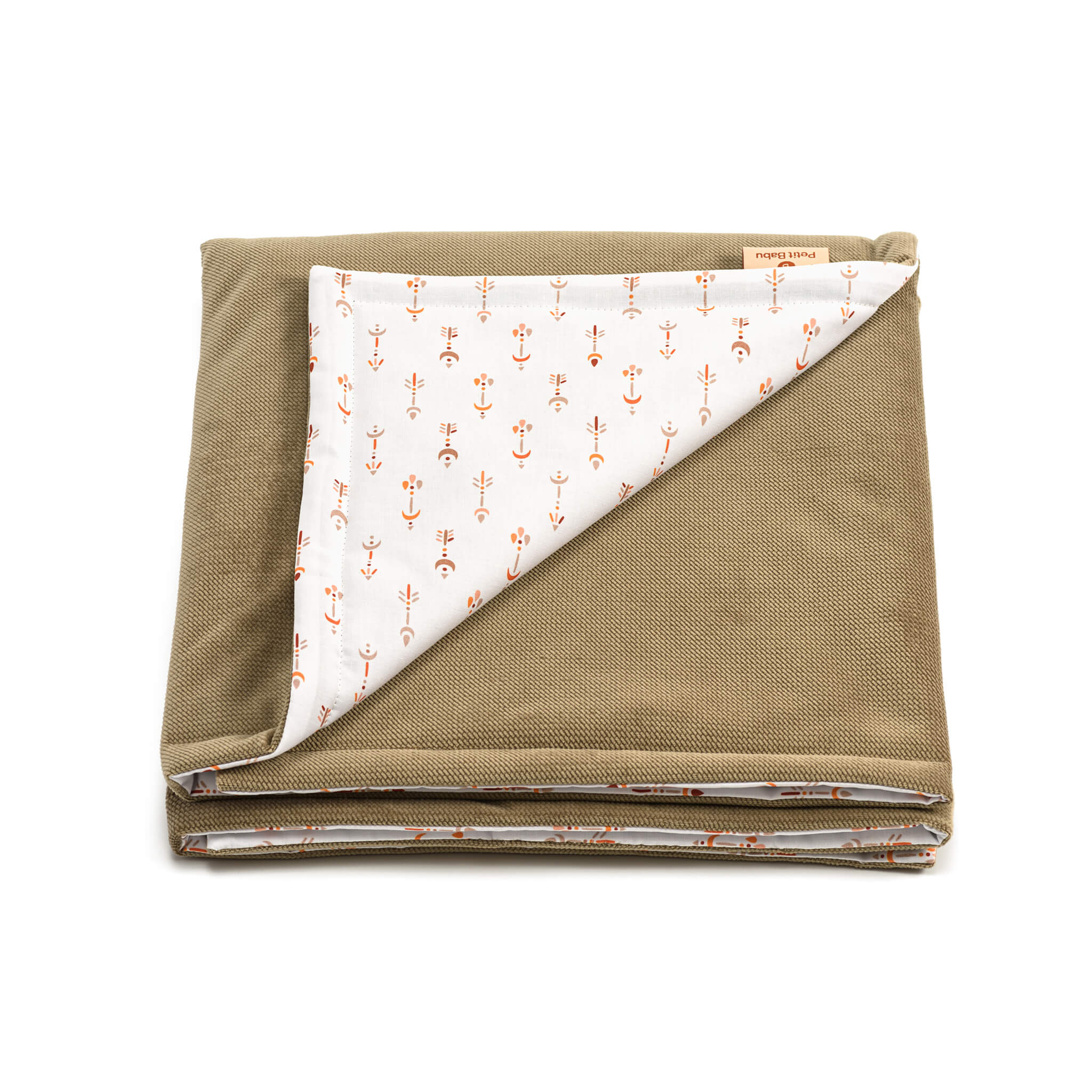 Khaki Blanket - Arrows