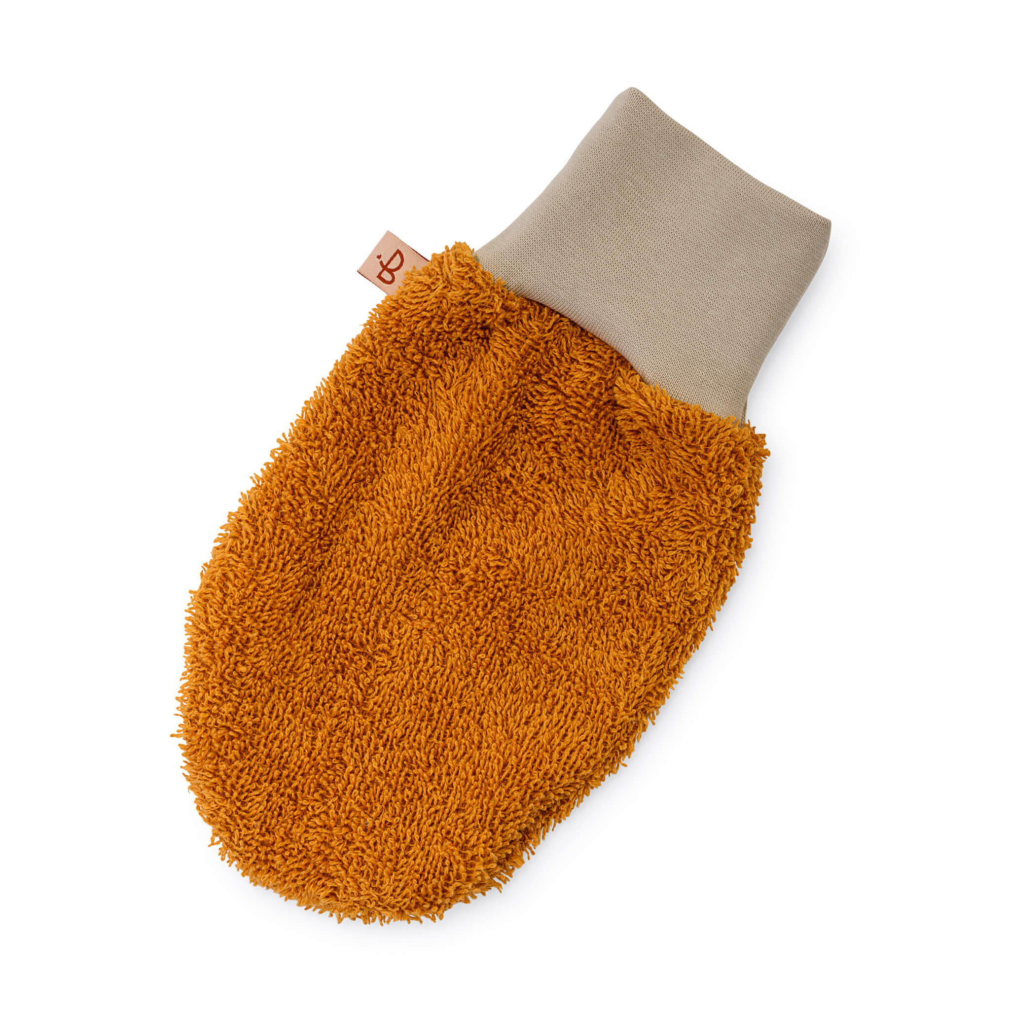 Washcloth mustard yellow