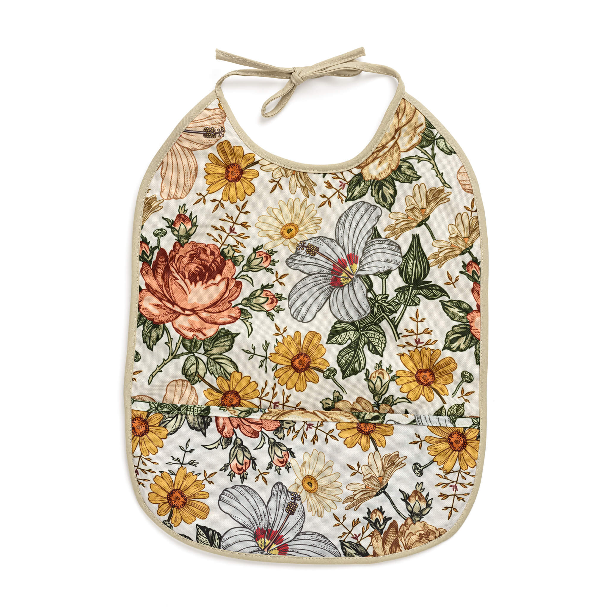 Bib - Vintage Flowers