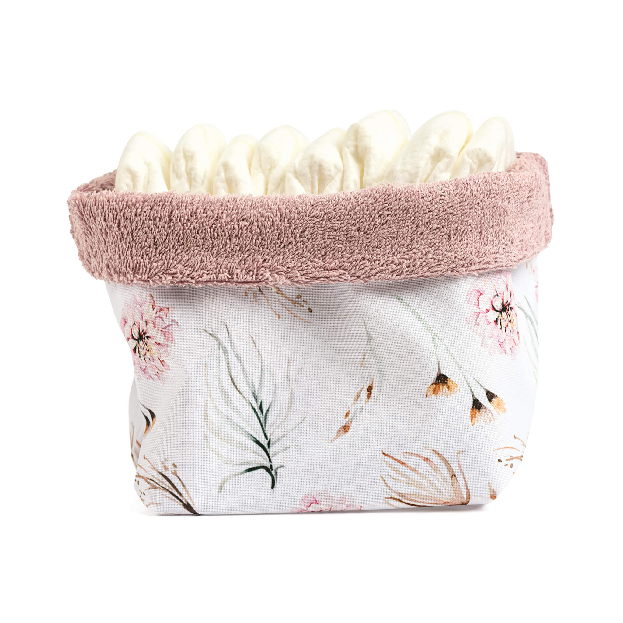 Baby care set - Pink flowers