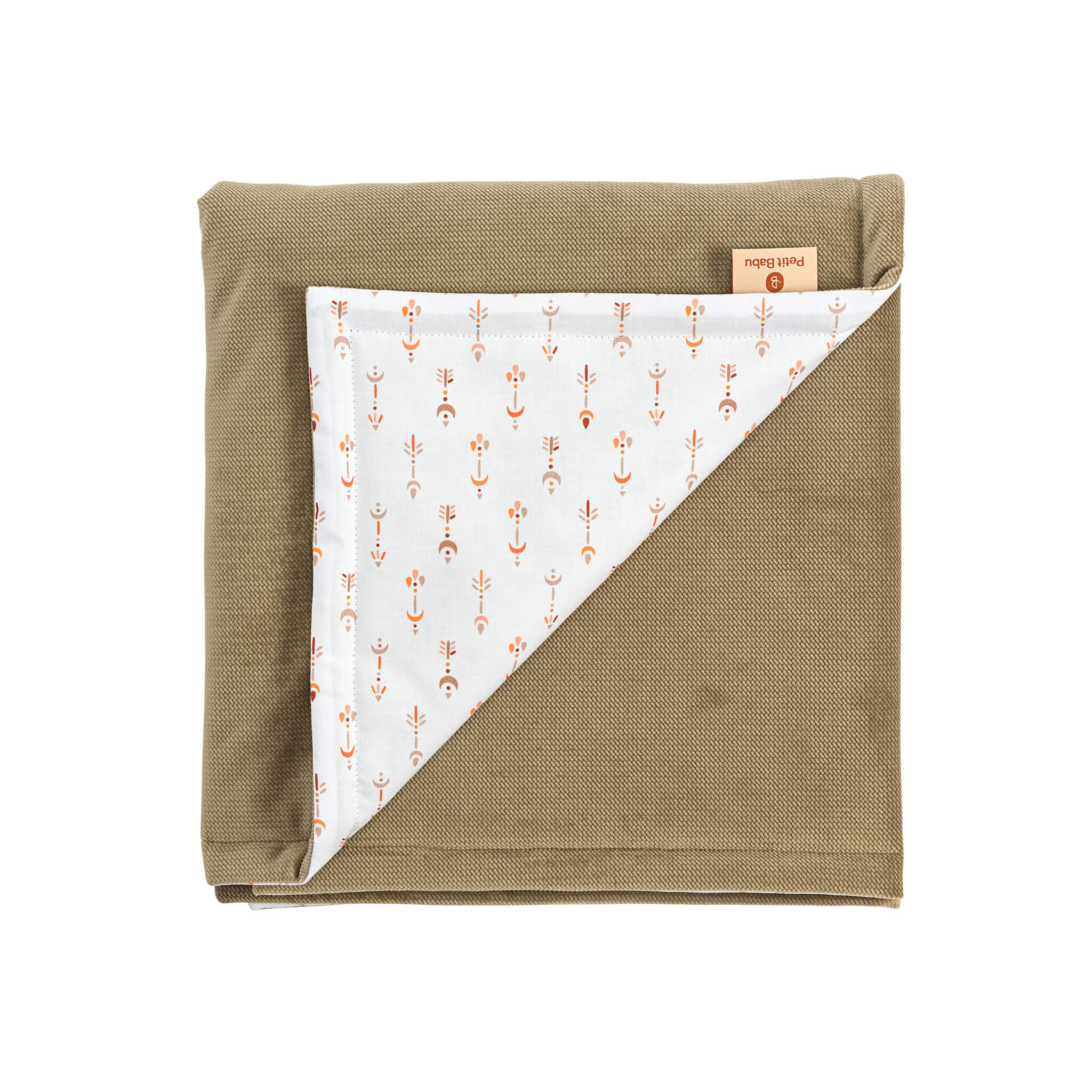 Khaki Blanket - Arrows